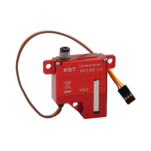 Motor sin Núcleo KST SV12S-12 de Alto Voltaje, 12V, 14.5kg, 0.07seg, Aleación de Aluminio, 11.0Kgf.cm, para Planeadores RC, Jets y UAV - Product Image 3