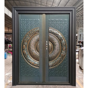 Techtop xây dựng lối vào an ninh thép cử<span class=keywords><strong>a</strong></span> chính thiết kế cử<span class=keywords><strong>a</strong></span> đôi - Product Image 6