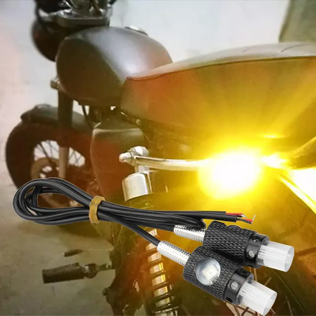 Indicateur Led pour motos, feu clignotant, œil d'aigle, mini antibrouillard, Led Drl