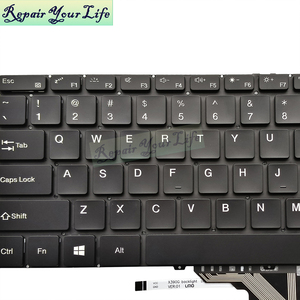 Teclado Retroiluminado en Inglés (EE. UU.) para Laptop <span class=keywords><strong>BMAX</strong></span> MaxBook <span class=keywords><strong>Y13</strong></span> 13.3 MB30010010 XK-HS205 RT132HS X390G, Nuevo, Color Negro - Product Image 3