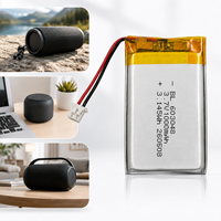 Batterie rechargeable LiPo au lithium polymère 603048 3,7 V 1000 mAh avec circuit de sécurité PCB UN38.3 CE RoHS pour haut-parleur Bluetooth – Vente en gros