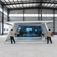Casa Portátil Modular Prefabricada de 20 pies, Tipo Contenedor, para Vivienda