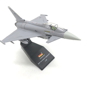 ZFmodel 1/100 Europa Typhoon EF2000 Luftwaffe simulazione lega da combattimento modello di aereo prodotto finito veicoli giocattolo pressofusi - Product Image 2