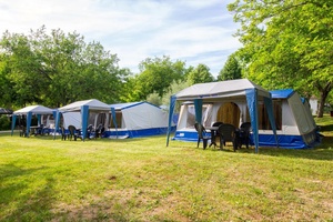 Tende <span class=keywords><strong>Bungalow</strong></span> di Lusso <span class=keywords><strong>in</strong></span> Tela con Struttura <span class=keywords><strong>in</strong></span> Acciaio Impermeabile per Quattro Stagioni, con Due Camere da Letto - Product Image 5
