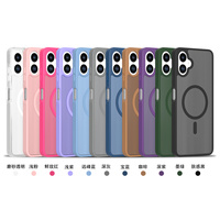 Housse de Protection Antichoc pour Samsung Galaxy A06/A16/A55/A35, Toucher Peau Mate, en TPU et PC, Coque Magnétique pour Téléphone Portable Samsung A06
