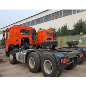 Sinotruk howo brand new heavy duty 10 wheeler 6x4 international tractor truck trailer head powerful tractor truck for selling