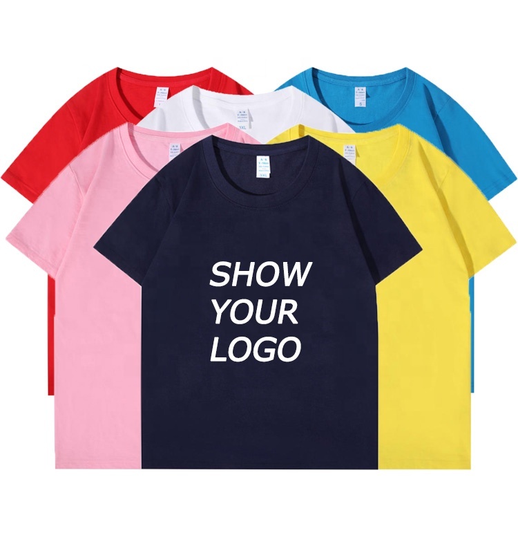2023 Luxury Custom Designer 100% Cotton White T-Shirt Famous Brands Unisex Clothing Knitted Print Blank for Men and Women
