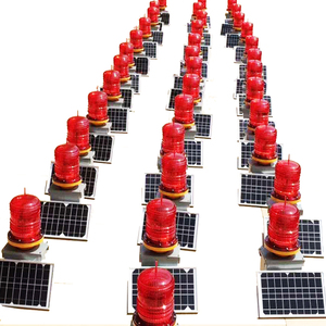Pista Nav <span class=keywords><strong>Led</strong></span> Aircraft Powered Navigation Telecom Advertencia Obstrucción de batería Luz de aviación <span class=keywords><strong>solar</strong></span> baja para grúa torre - Product Image 6