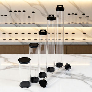 Kemasan Transparan Berkualitas Tinggi Tabung Polikarbonat & Akrilik Dapat Disesuaikan Sepenuhnya dengan Pencetakan Logo - Product Image 4