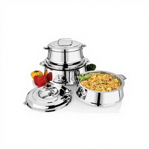 MAXFRESH CLASSIC BELLY HOTPOT EN SET POUR GARDER LES ALIMENTS AU CHAUD HOTPOT ISOLÉ EN ACIER INOXYDABLE DE QUALITÉ D'EXPORTATION CASSEROLE - Product Image 2