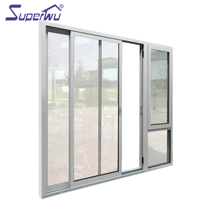 AS2047 zertifizierte australische Standard-Schiebetüren Aluminium-Schiebetür aus doppelt gehärtetem Glas mit Markisen fenster für Ketten wickler - Product Image 3