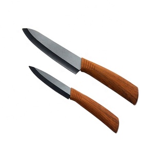 Precio barato de madera de 5pc de la <span class=keywords><strong>cocina</strong></span> de cerámica <span class=keywords><strong>juego</strong></span> de <span class=keywords><strong>cuchillos</strong></span> con bloque de acrílico - Product Image 6