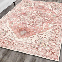 Tapis de salon turc bohème rétro à succès, tapis de sol de bureau américain, couvre-table basse moderne en polyester transfrontalier