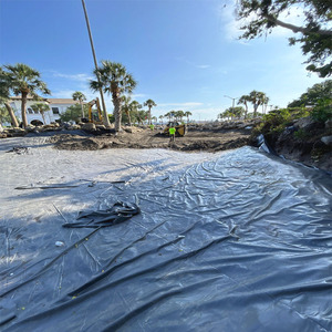 <span class=keywords><strong>Bâche</strong></span> en PEHD pour l'irrigation agricole, les réservoirs, les bassins de pisciculture, les bassins de traitement des eaux usées, épaisseur 45 mil (0,5 mm, 1,0 mm), géomembrane PEHD pour l'agriculture - Product Image 2