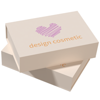 Boîte de cosmétiques nettoyant avec design de logo personnalisé boîte cadeau en papier à couvercle magnétique pour parfum produits de soins de la peau boîte d'emballage