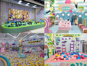 <span class=keywords><strong>Parco</strong></span> <span class=keywords><strong>Giochi</strong></span> Commerciale al Coperto con Sabbia e Scivolo Gigante per Centri Commerciali - Area <span class=keywords><strong>Giochi</strong></span> Interna per Bambini - Product Image 2