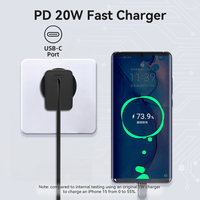 Vente en gros Chargeur de téléphone portable pour la maison Prise AU Adaptateur secteur Chargeur rapide USB 18W PD 20W Chargeur pour Iphone