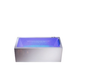 Baignoire <span class=keywords><strong>Jacuzzi</strong></span> à Hydrothérapie en Acrylique pour Deux Personnes, Intégrée au Mur, pour Salle de Bain - Product Image 5