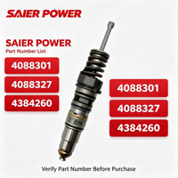 Ensemble d'injecteurs de carburant 4088301 4088327 4384260 pour moteur QSKX15