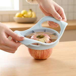 Stainless Steel Apple Corer Slicer 8-Slice with 10.5cm Large Caliber Fruit Cutter with Dual Handle for <b>Kitchen</b> <b>Gadgets</b> Wholesale - Product Image 4