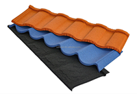 Feuille de toiture solaire isolée moderne en métal pour maison Feuilles de toiture soudées et pliées en carton ondulé imperméable de longue portée