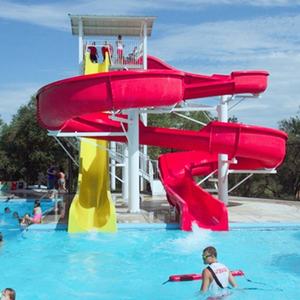 Çocuklar için <span class=keywords><strong>Spiral</strong></span> fiberglas su kaydırağı-ev ve su parkları için özelleştirilebilir dayanıklı yüzme havuzu kaydırağı - Product Image 2
