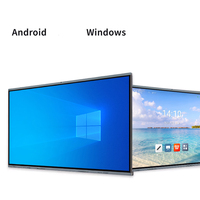 Pizarra Digital Inteligente con Pantalla Táctil LCD de 55/65/75/85/86/98/110 Pulgadas para Sala de Reuniones