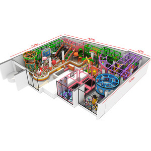 Modular sân chơi trong nhà đồ chơi cho sân chơi trong nhà heppy trong nhà mềm chơi - Product Image 1