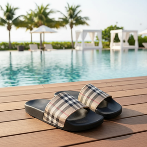 Sandalias de Moda de Alta Calidad para Mujer, Marca de Diseño de Lujo 2026, de Cuero Genuino, Planas, para Caminar al Aire Libre - Product Image 1