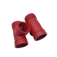 Raccords de lutte contre l'incendie UL/FM en époxy rainuré : Té, Coude, Union, Réducteur, Croix, Raccord flexible, Raccord rigide