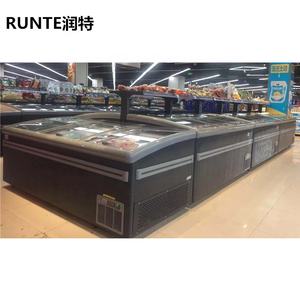Congélateur combiné commercial de coffre d'affichage de basse température de congélateur d'île pour des supermarchés et des magasins d'aliments surgelés - Product Image 5