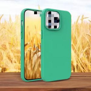 Top vente antichoc écologique dégradable paille de blé <span class=keywords><strong>pas</strong></span> <span class=keywords><strong>cher</strong></span> en gros cellulaire femmes <span class=keywords><strong>coque</strong></span> de téléphone antichoc pour <span class=keywords><strong>iPhone</strong></span> 15/16/17 - Product Image 2