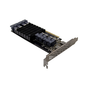 Sunweit st538 PCIe X16 U2 4-Port SAS HD sff8643 máy chủ xe buýt Adapter Adapter SAS/SATA PCIe SSD NVMe PCIe Riser thẻ HBA - Product Image 2