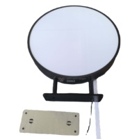 Boîte à lumière LED en acrylique double face personnalisée, luminosité uniforme, enseignes publicitaires intérieures et extérieures, production en gros en usine