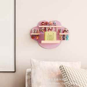 Étagère murale en bois pour ranger les figurines Tonie, avec design magnétique, pour ranger les figurines et les jouets dans les chambres d'enfants. - Product Image 5