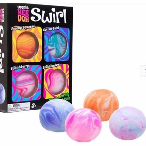 DHF NeeDo Flower Power <b>Squishy</b> Ball Fuzz Textured Sensory Fidget Toy Slow Rebound Stress Relief Squeeze Toy for Kids Adults - Product Image 4