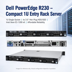 Serveur Rack d'occasion <span class=keywords><strong>Dell</strong></span> <span class=keywords><strong>PowerEdge</strong></span> <span class=keywords><strong>R230</strong></span> à prix abordable – Trouvez des modèles similaires - Product Image 1