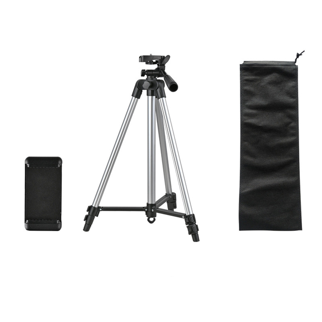 Wholesale Overhead Lightweight Phone Camera Bracket Aluminium Video Stand Selfie Stick Camera Tripod