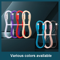 Nylon Tressé USB C OEM 60W PD Câble USB Type-C Charge rapide 3ft 6ft 10ft Câbles de données de téléphone portable