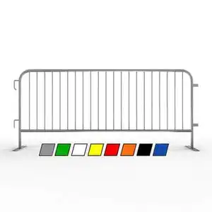 Customized various size Road Crowd Control Barrier for sale