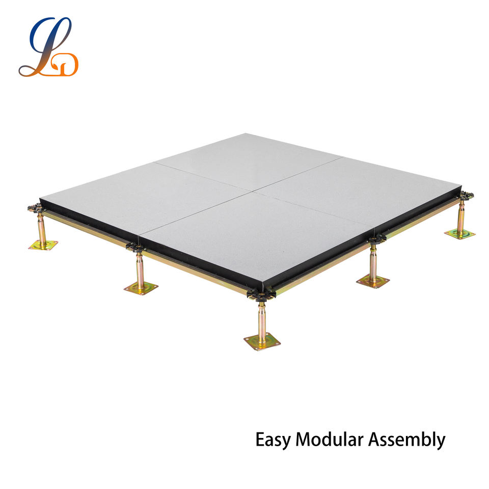 Calcium Sulfate Raised Floor, High Load Bearing, Class a Fireproof, PVC ...