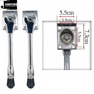 Jingying 2025 Vente en gros d'usine Pieds fixes pour grosse caisse en alliage <span class=keywords><strong>de</strong></span> zinc Épines <span class=keywords><strong>de</strong></span> grosse caisse Pièces et accessoires <span class=keywords><strong>de</strong></span> batterie - Product Image 3