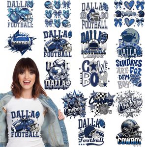 Vinilo Termoadhesivo Personalizado NFL DTF, Diseño Listo para Prensado, Impresión <span class=keywords><strong>de</strong></span> Fútbol Americano, Calcomanía DTF para Camisetas - Product Image 1