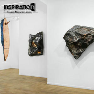 Ornements extérieurs en pierre simulée, <span class=keywords><strong>suspension</strong></span> intérieure en fibre de verre, paysage en pierre simulée pour la décoration innovante de l'hôtel - Product Image 6