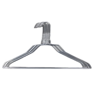 Cintres à fil galvanisé, Design personnalisé, pour le linge et la maison et le supermarché - Product Image 6
