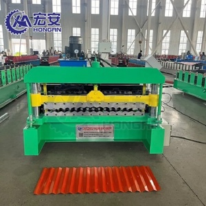 Metal Roof <b>Tile</b> Making Machine Roof <b>Sheet</b> Roll Forming Machine Roof Panel Forming Machine Color Steel Roof <b>Tile</b> Machine - Product Image 1