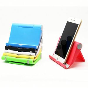 Adjustable Plastic Mobile Phone <b>Stand</b> Desk Holder Free Designs <b>for</b> Smartphone and <b>Tablets</b> Novelty Gift - Product Image 1