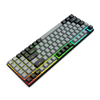 Clavier mécanique de jeu à rétroéclairage RVB à commutation à chaud, nouveau design, silencieux, filaire