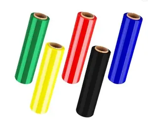 Cling Agriculture <b>Black</b> Lldpe Hand Ceiling Handles Pe Hood Mini Jumbo Roll Pallet Wrapping Stretch <b>Wrap</b> Film - Product Image 2