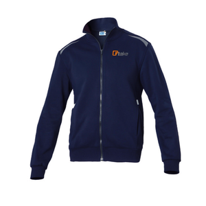 เสื้อสเวตเชิ้ตแบบซิปยาวปกติ สีกรมท่า ดีไซน์ซิปเต็มตัว - Product Image 2